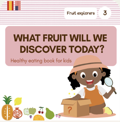 Portada Fruit Explorers, libro 3